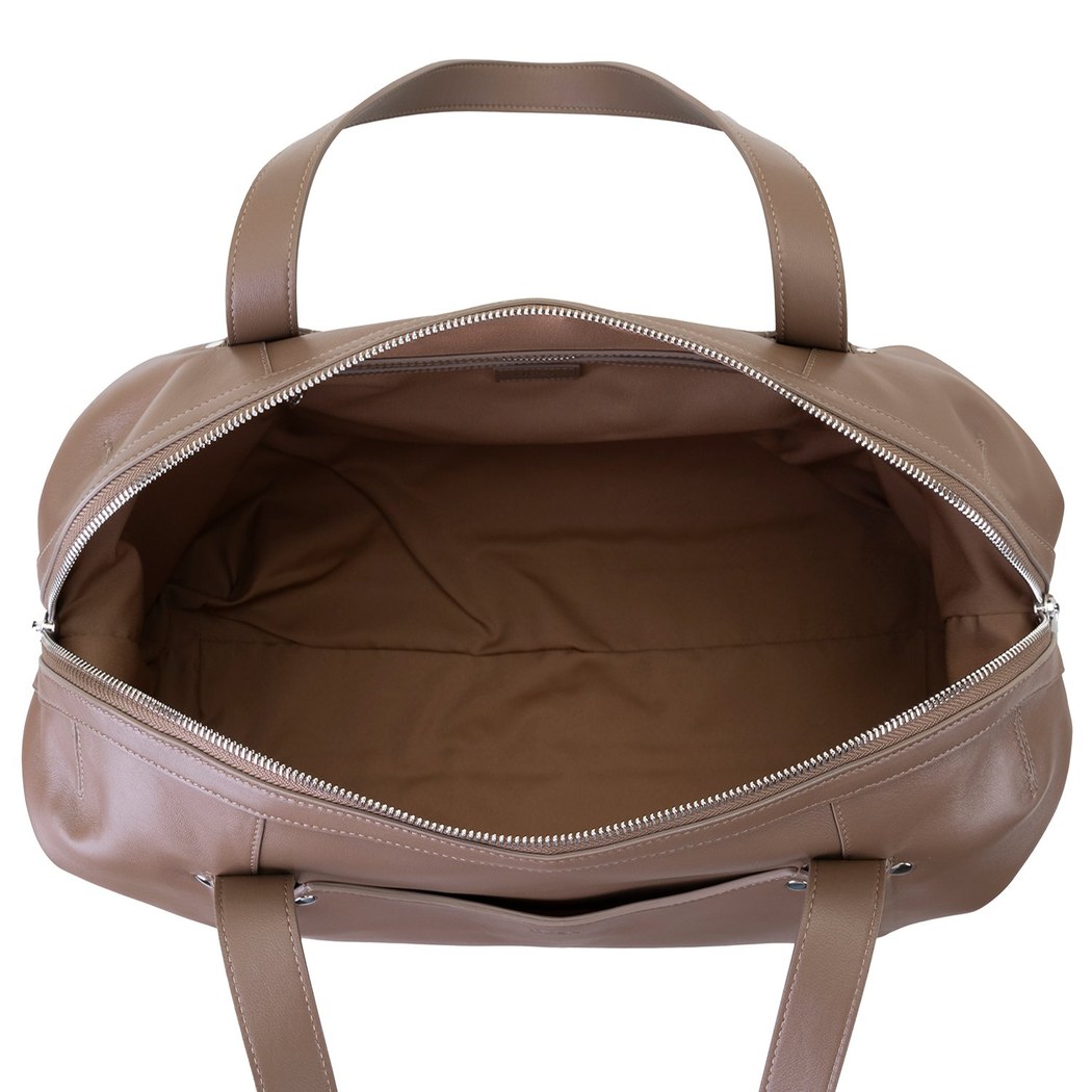 Lincoln Kahve Erkek Deri Seyahat Çantası