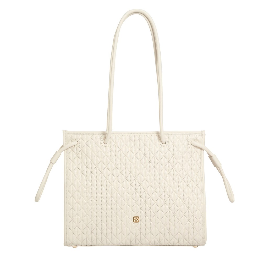 Linda Beyaz Kadın Deri Omuz Askılı Çanta