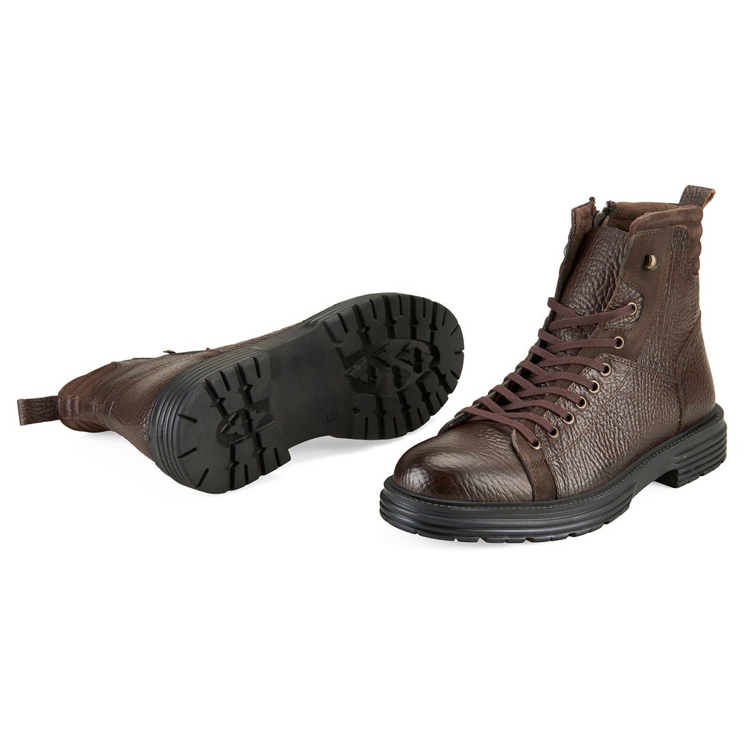 Linia Kahve Erkek Deri Bot