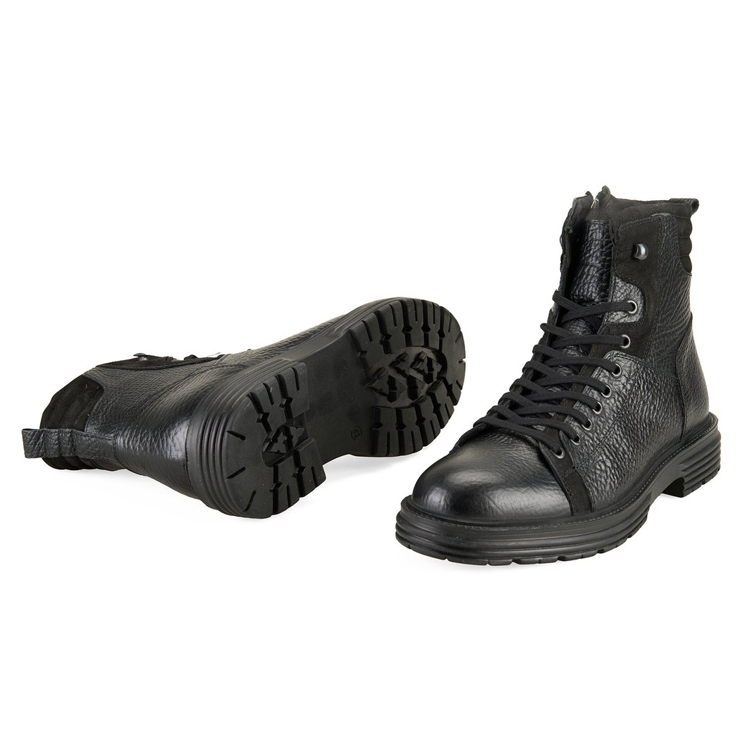 Linia Siyah Erkek Deri Bot