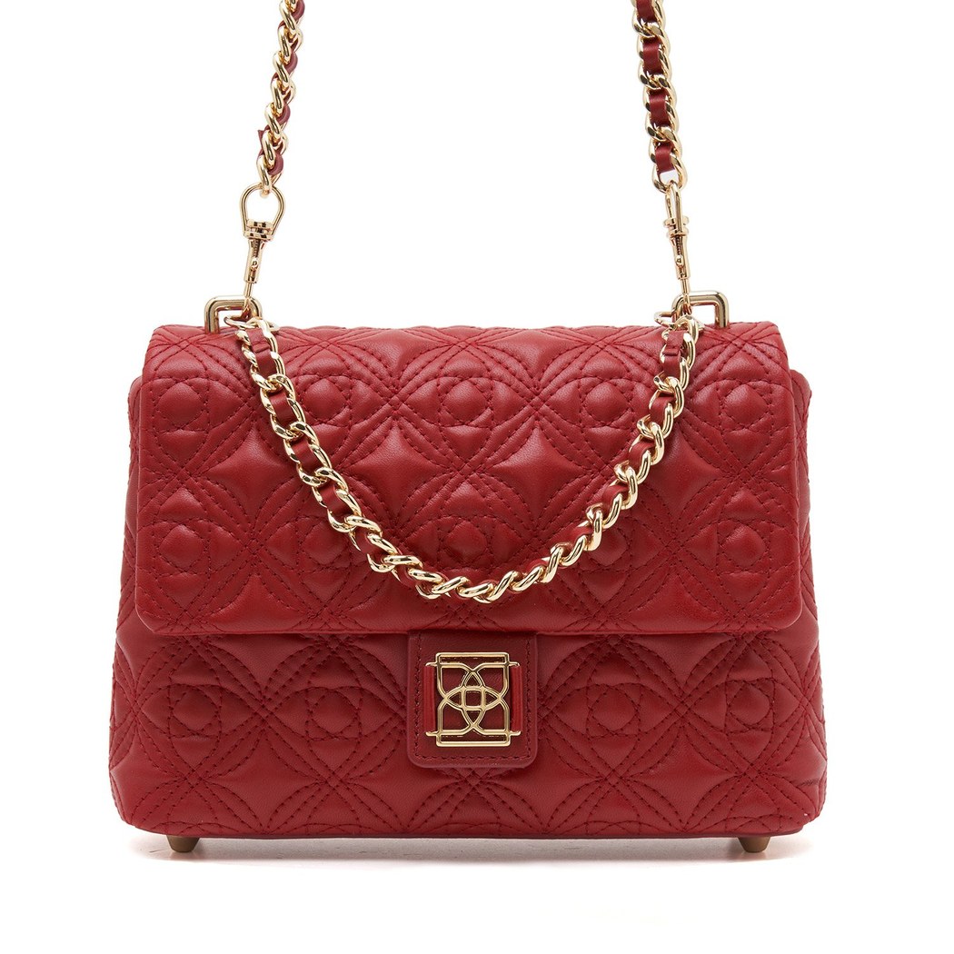 Lisandro Kadın Zincir Detaylı Deri Omuz Çantası