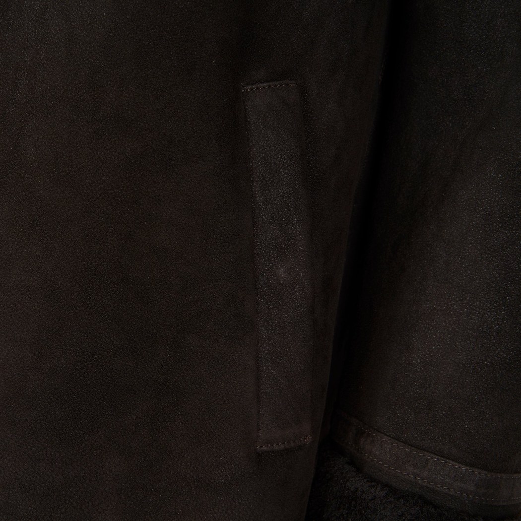 Lovisa Kahverengi Erkek Kürk Ceket