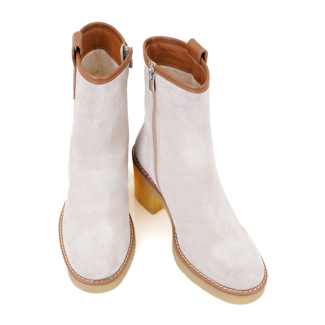 Loza Vizon Kadın Topuklu Süet Deri Bot