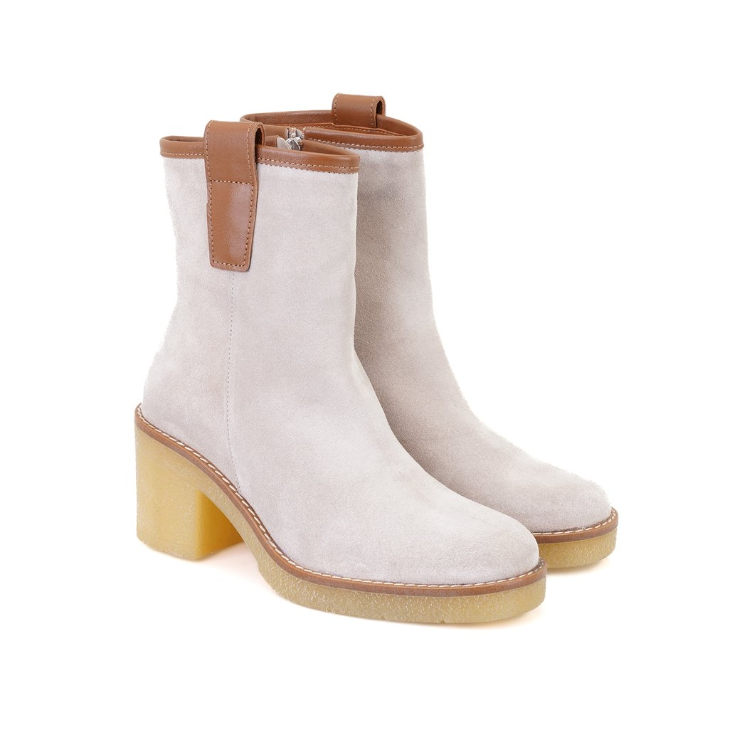 Loza Vizon Kadın Topuklu Süet Deri Bot
