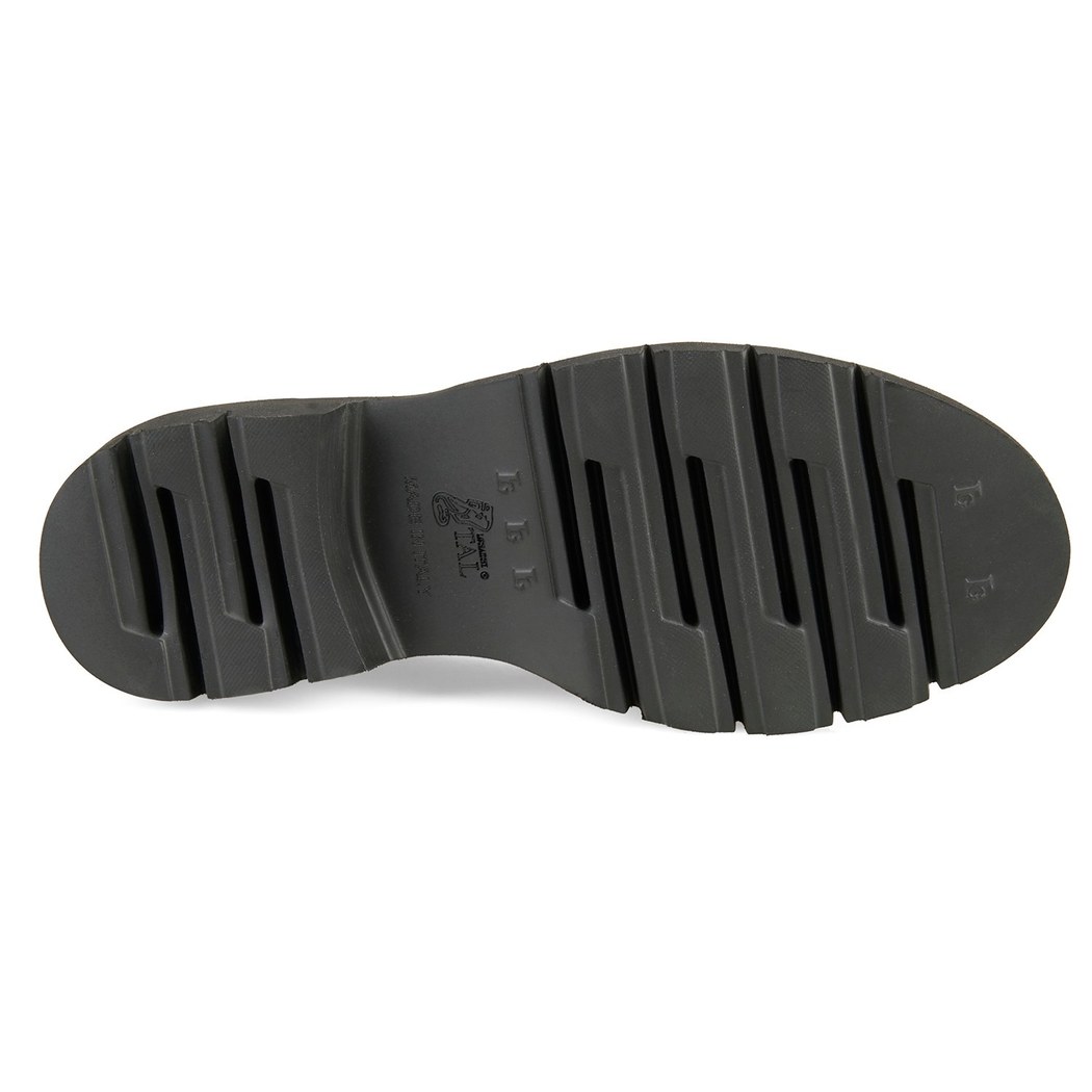 Luca Grossi Alma Siyah Kadın Toka Detaylı Loafer