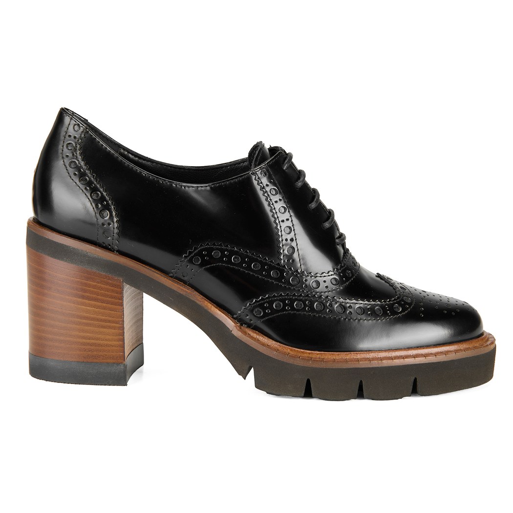 Luca Grossi Beata Siyah Kadın Topuklu Klasik Ayakkabı