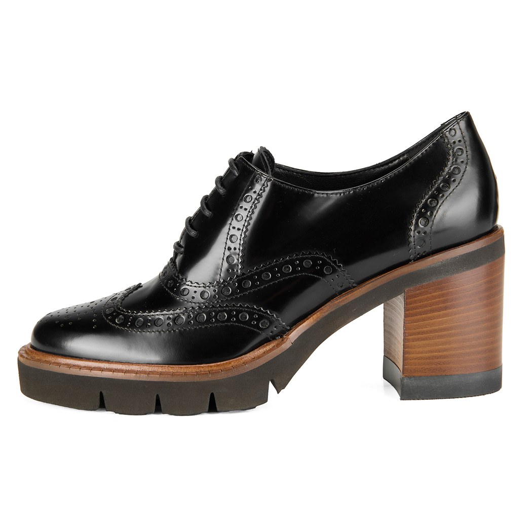 Luca Grossi Beata Siyah Kadın Topuklu Klasik Ayakkabı