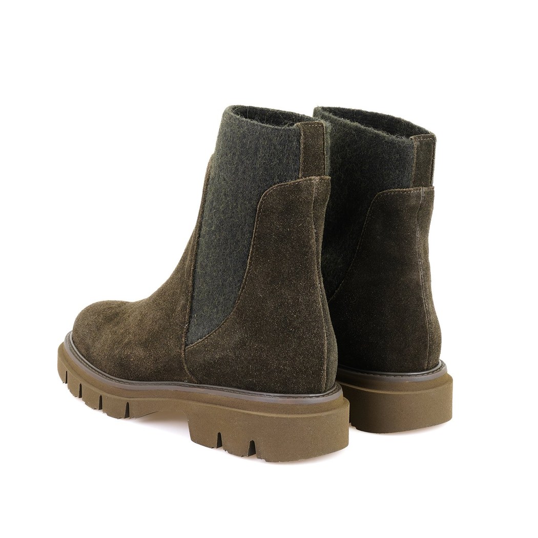 Luca Grossi Edda Yeşil Kadın Lastikli Chelsea Bot