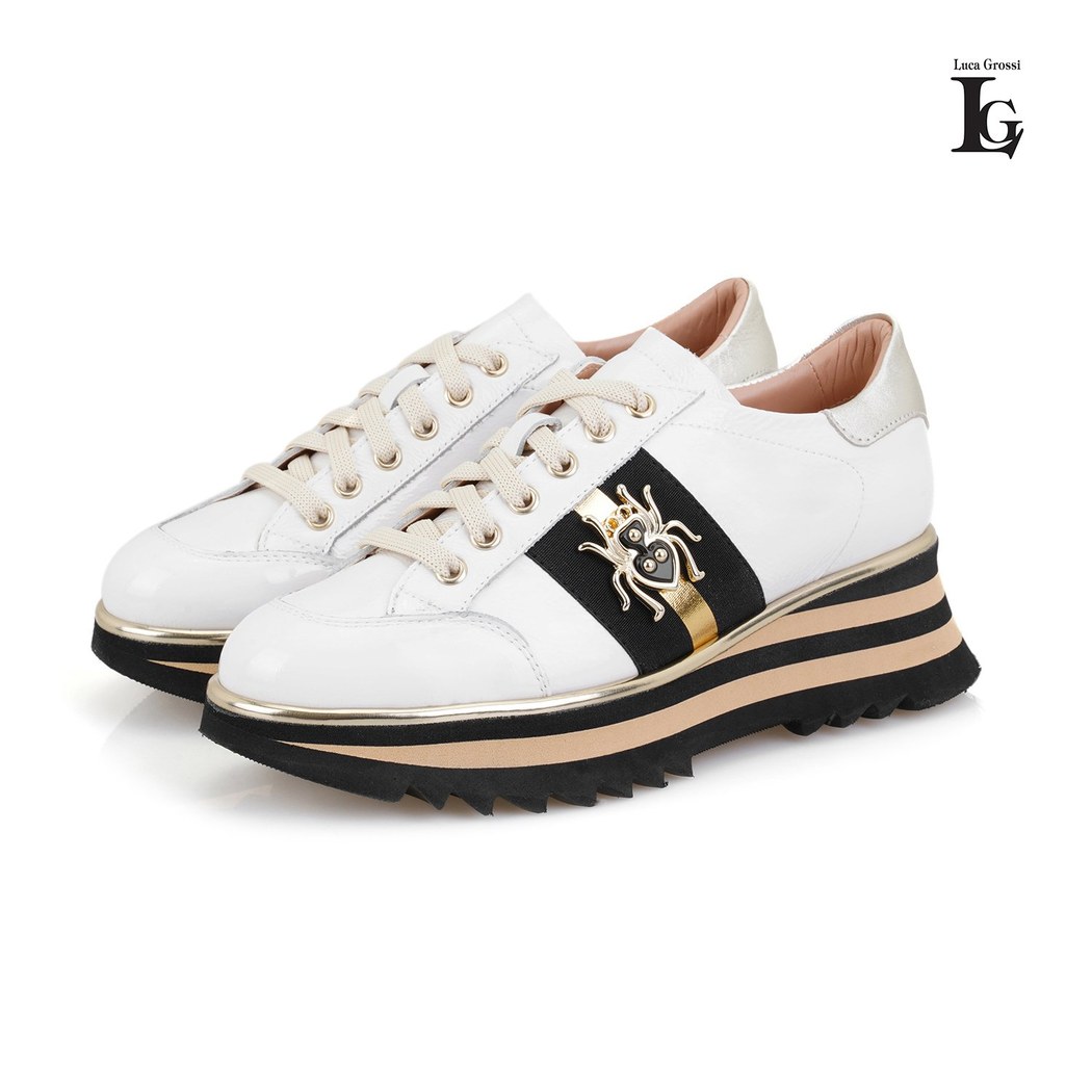 Luca Grossi Elda Beyaz Kadın Spor Ayakkabı