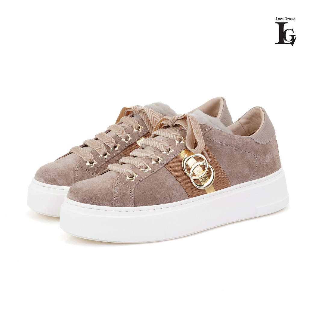 Luca Grossi Erica Bej Kadın Spor Ayakkabı