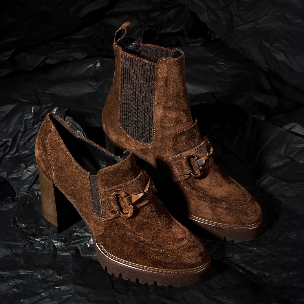 Luca Grossi Kadın Kahve Süet Günlük Ayakkabı