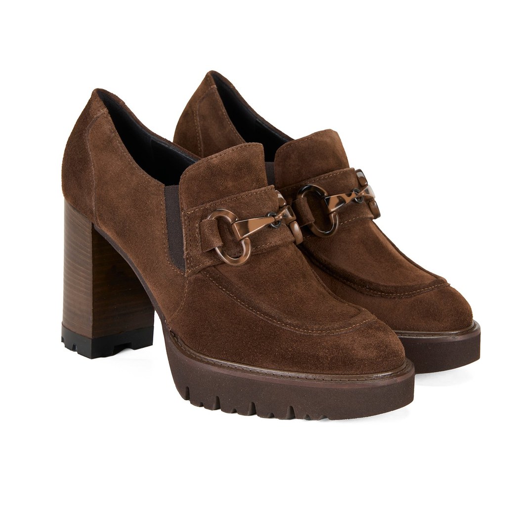 Luca Grossi Kadın Kahve Süet Günlük Ayakkabı