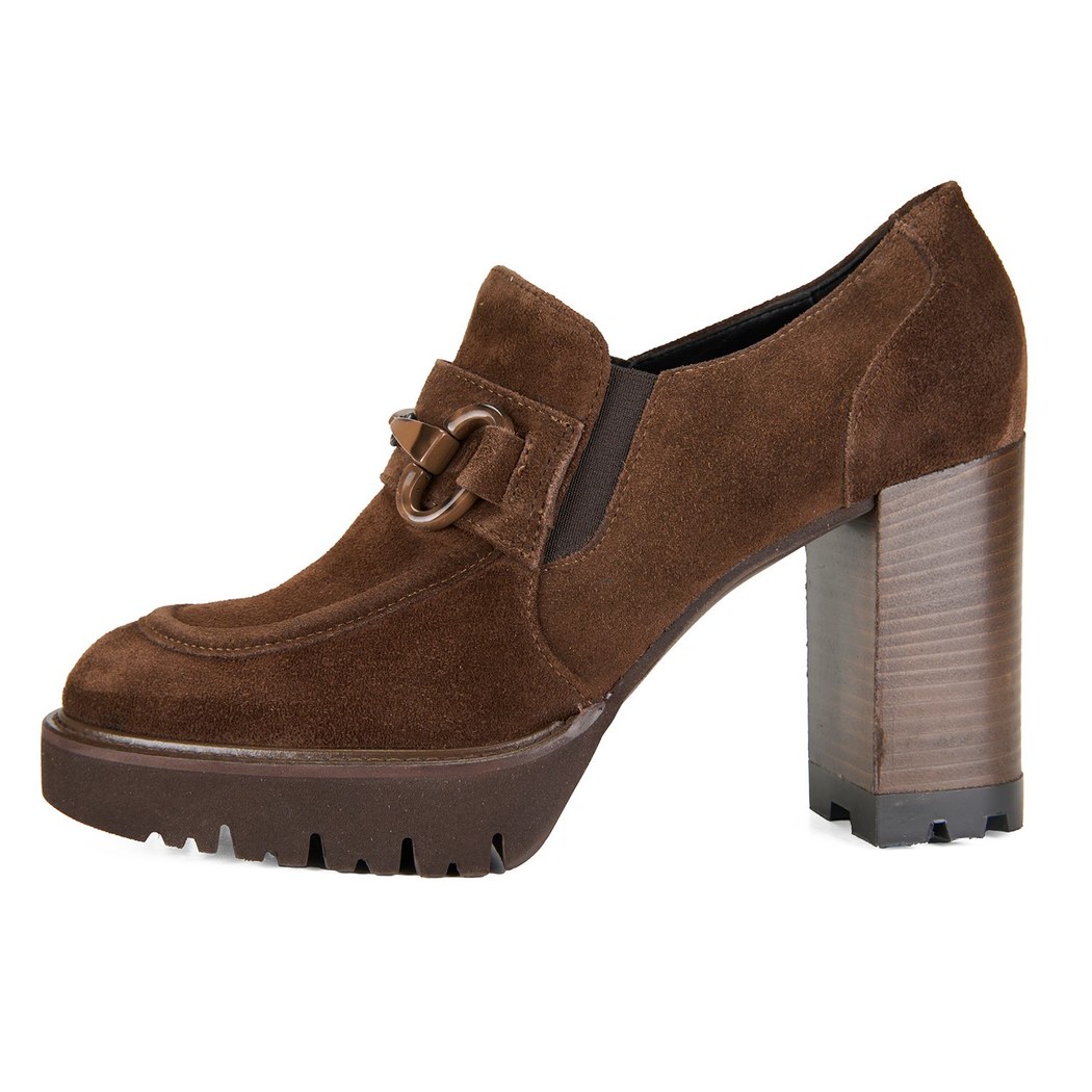 Luca Grossi Kadın Kahve Süet Günlük Ayakkabı