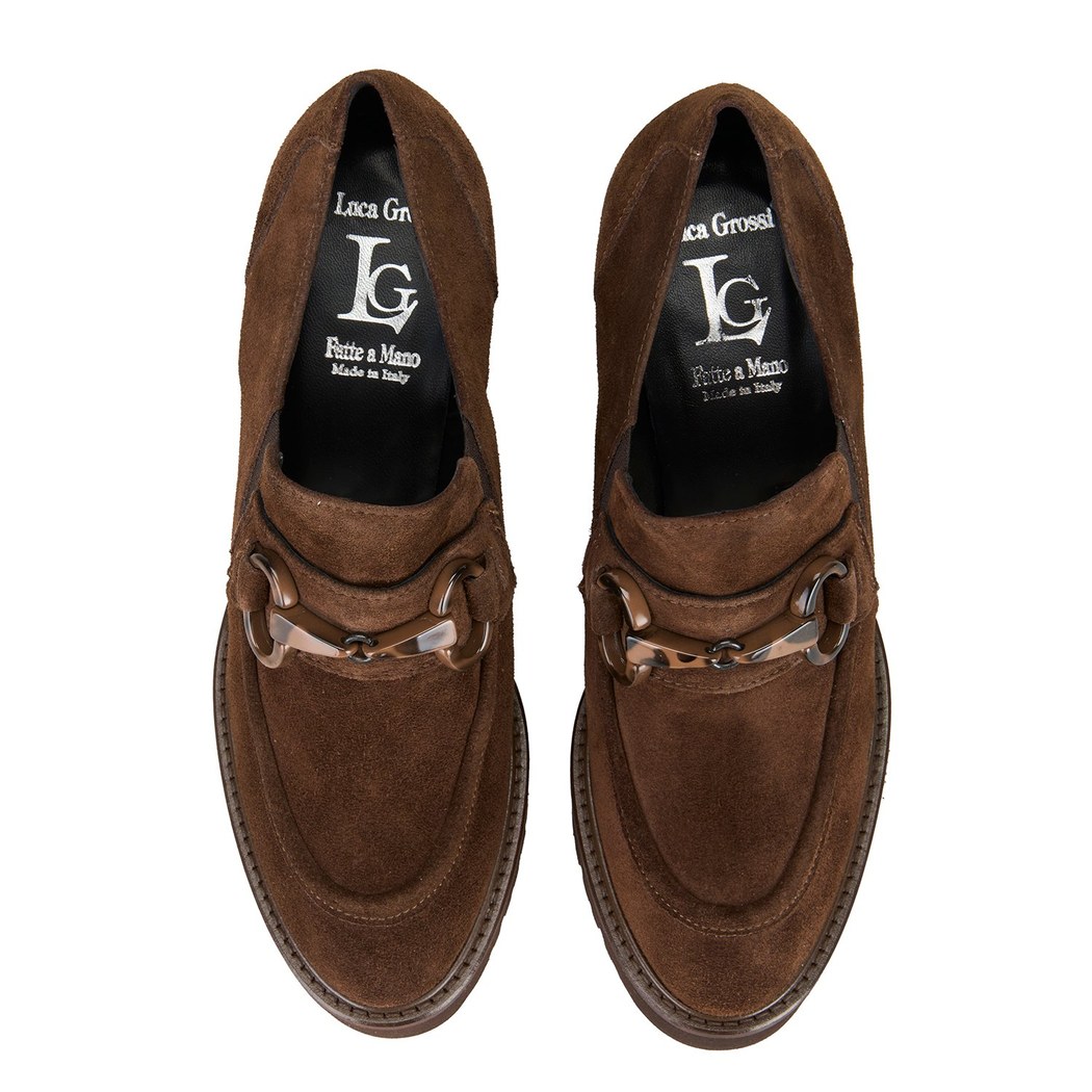 Luca Grossi Kadın Kahve Süet Günlük Ayakkabı