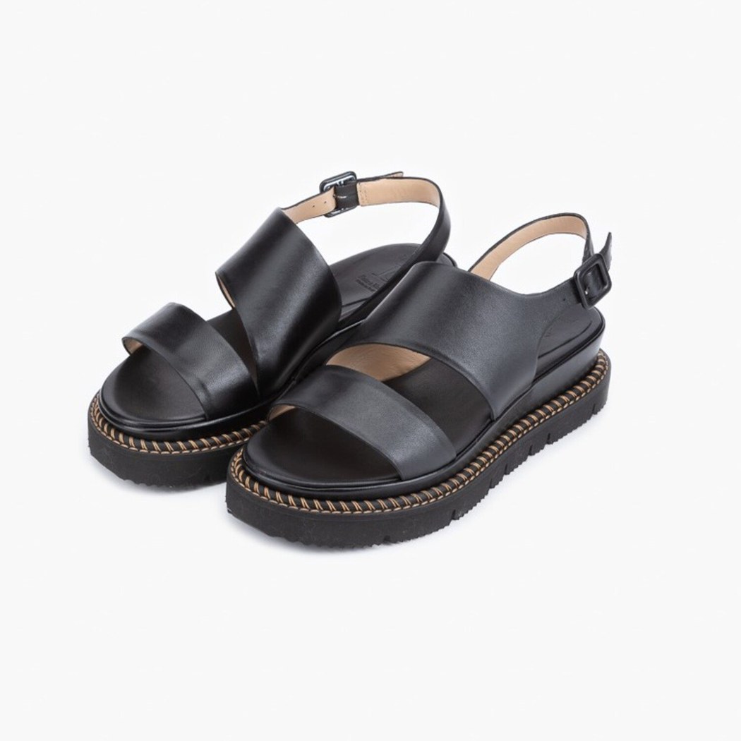 Luca Grossi Kadın Siyah Sandalet