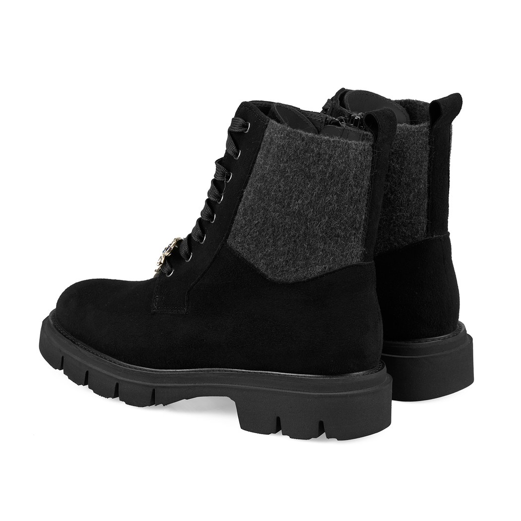 Luca Grossi Kadın Siyah Toka Detaylı Bot