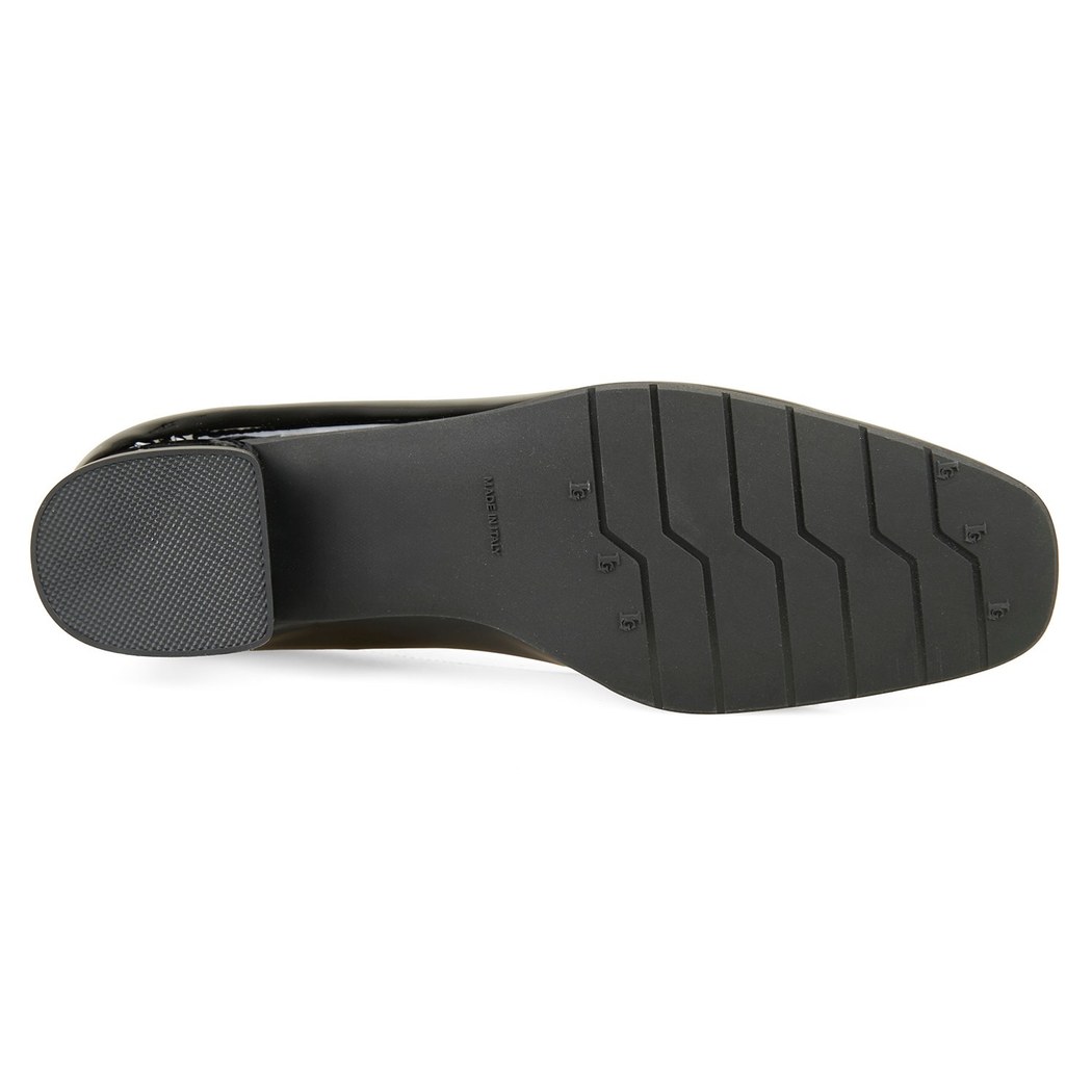 Luca Grossi Siyah Kadın Topuklu Babet