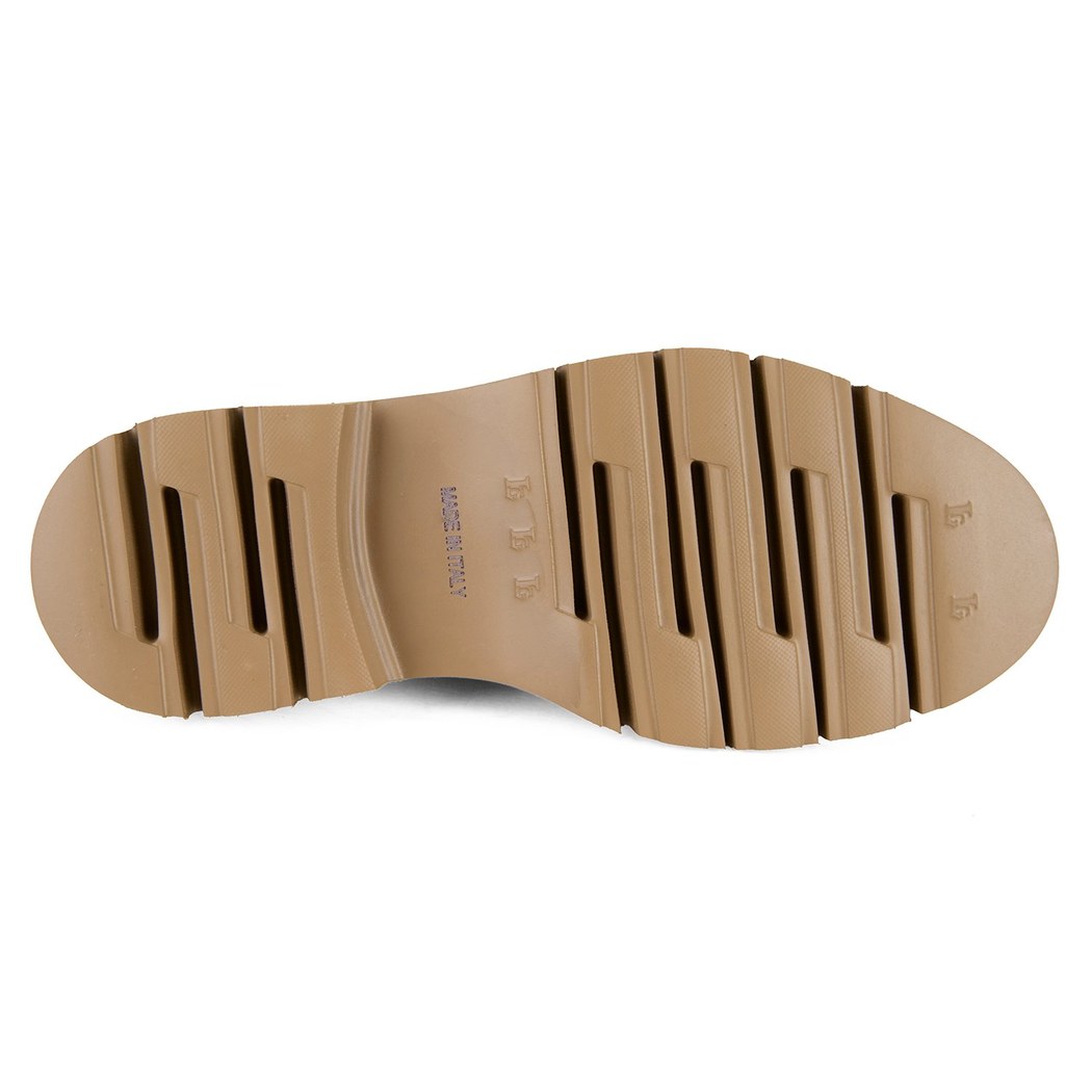 Luca Grossi Taba Kadın Püsküllü Süet Loafer Ayakkabı