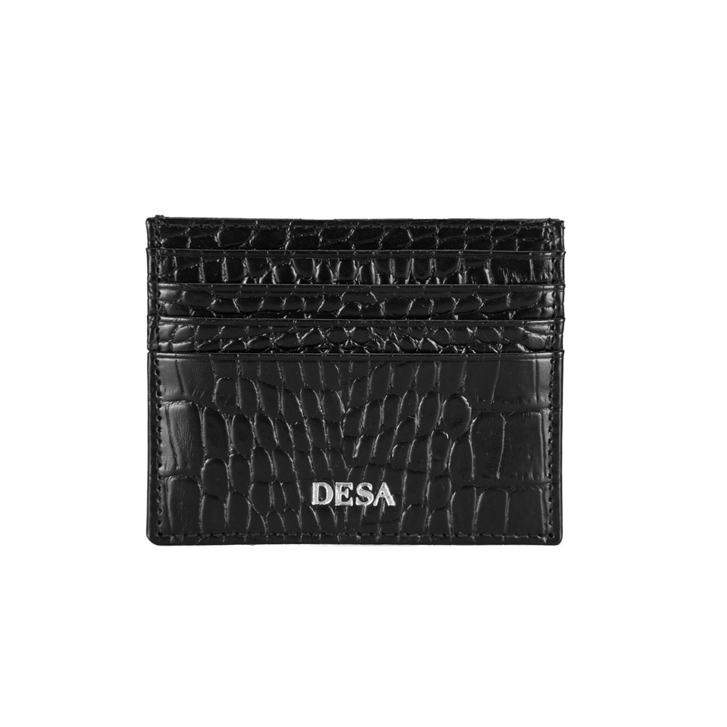 Lucius Siyah Kadın Deri Kartlık