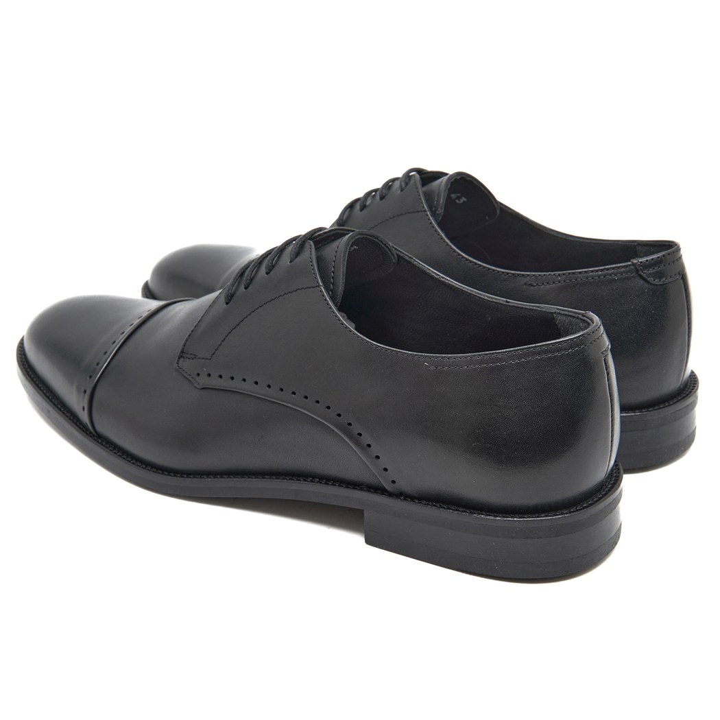 Lui Siyah Erkek Deri Klasik Ayakkabı