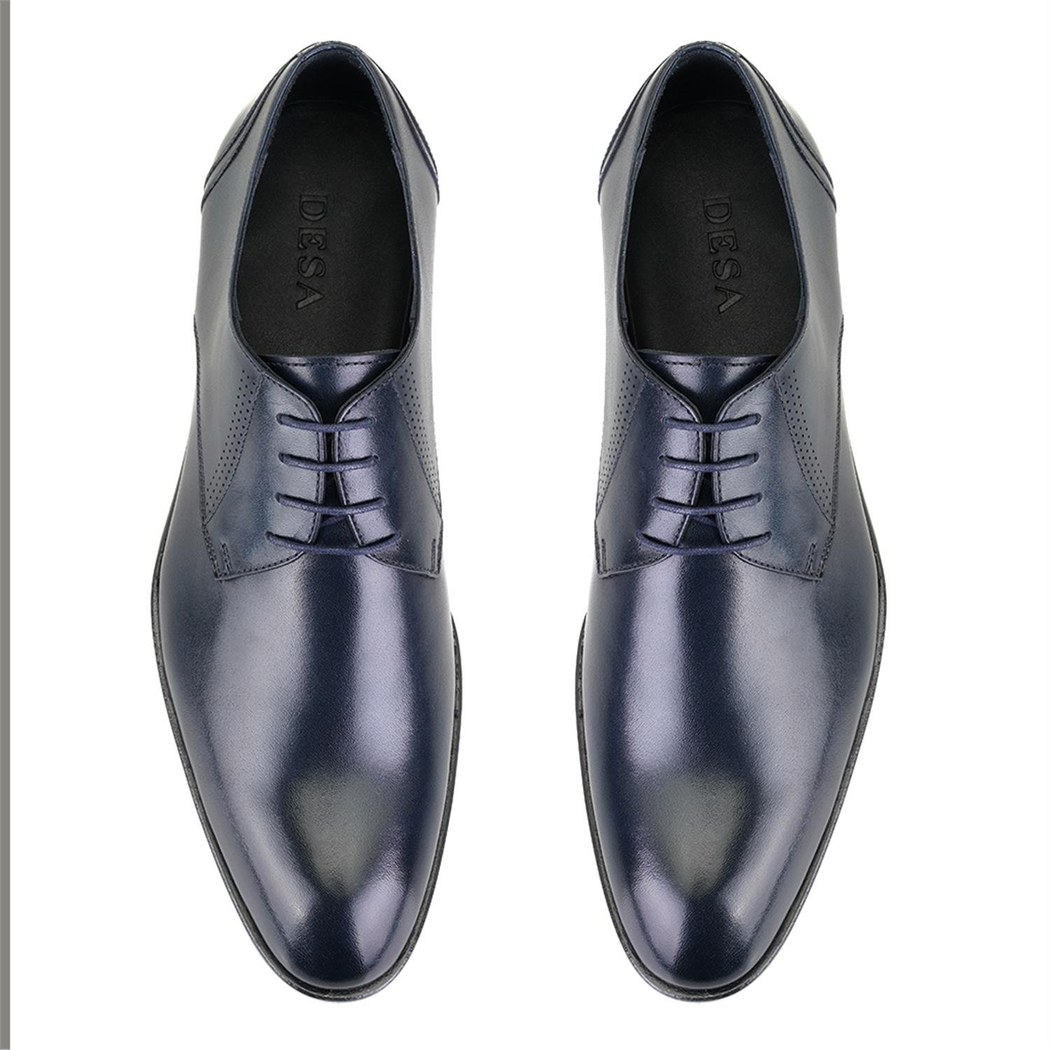 Luke Lacivert Erkek Deri Klasik Ayakkabı