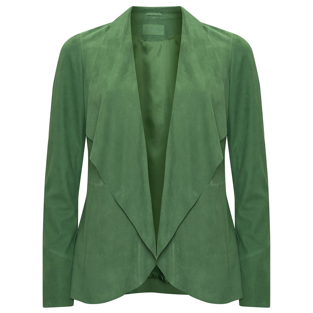 Magenta Kadın Şal Yaka Süet Ceket