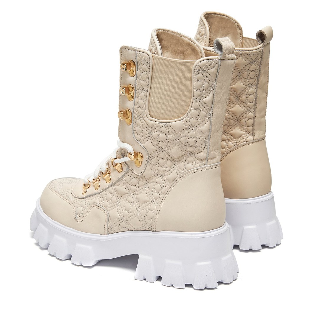 Mailo Kadın Kapitone Deri Bot