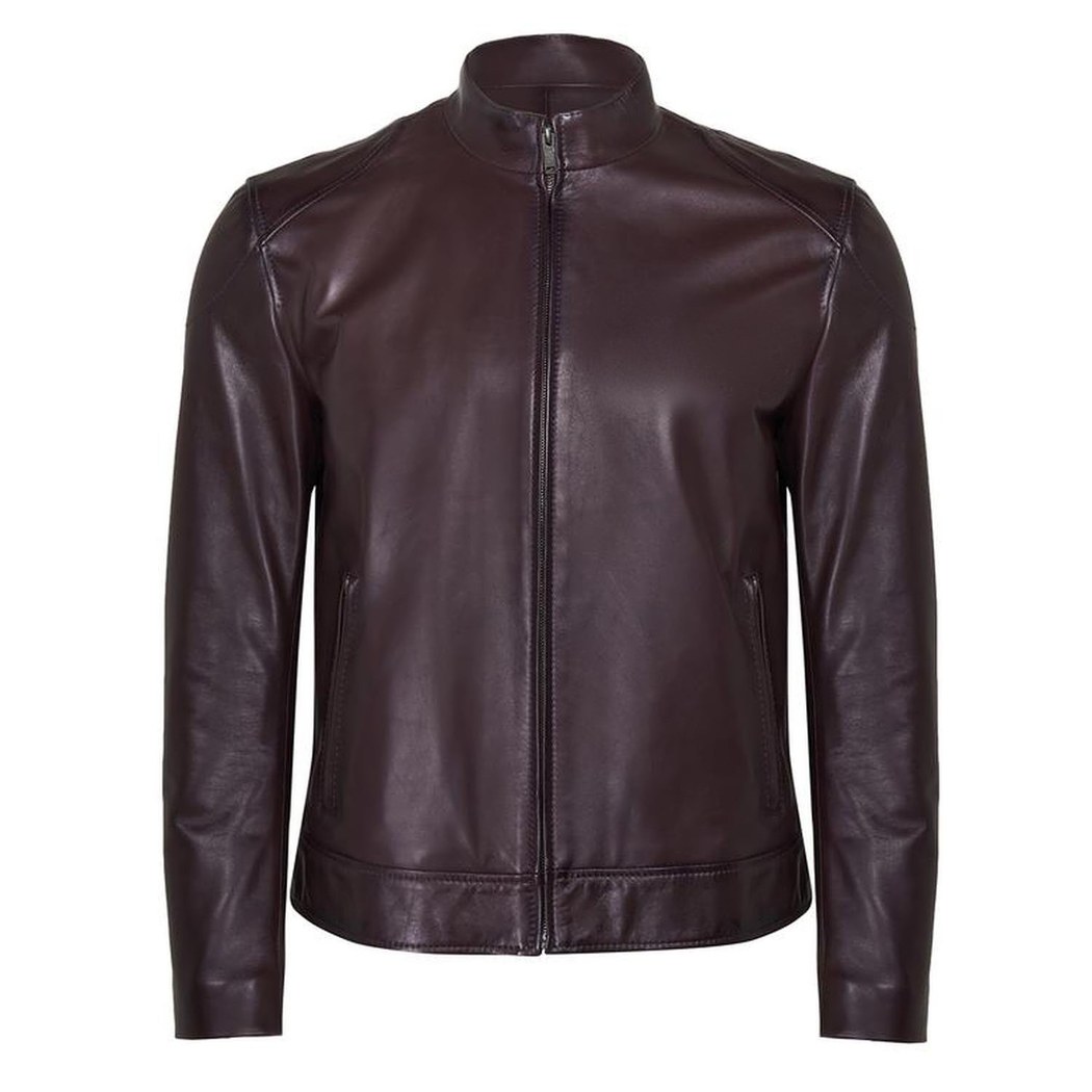 Manlio Bordo Erkek Deri Mont