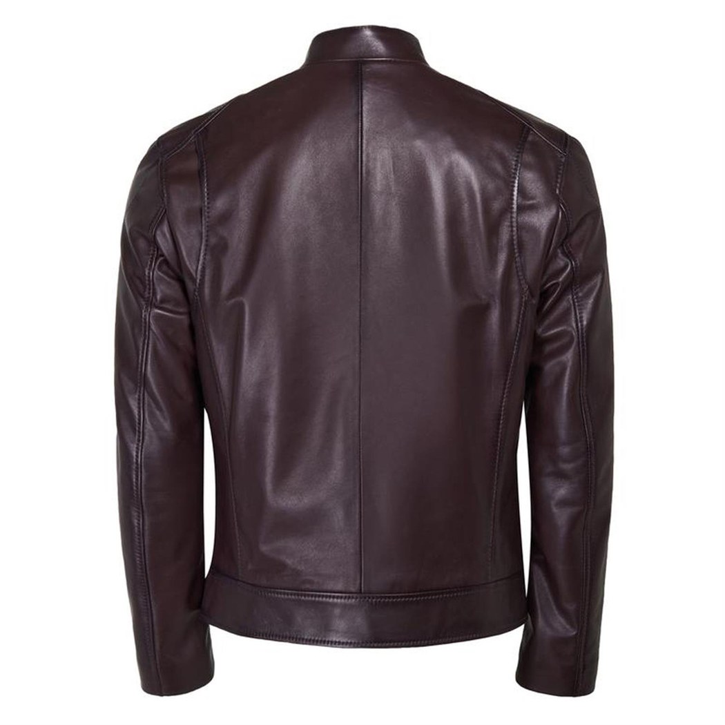 Manlio Bordo Erkek Deri Mont