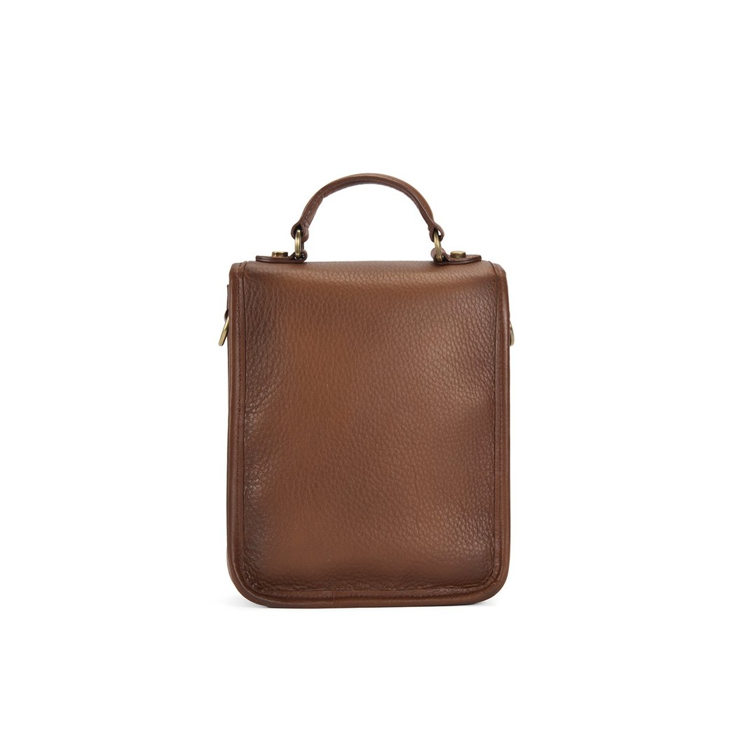 Marcel Kahve Erkek Vintage Deri Postacı Çantası