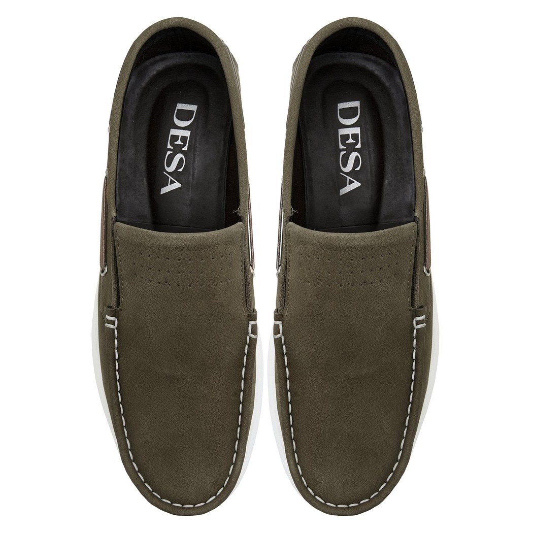 Mare Gri Erkek Deri Loafer