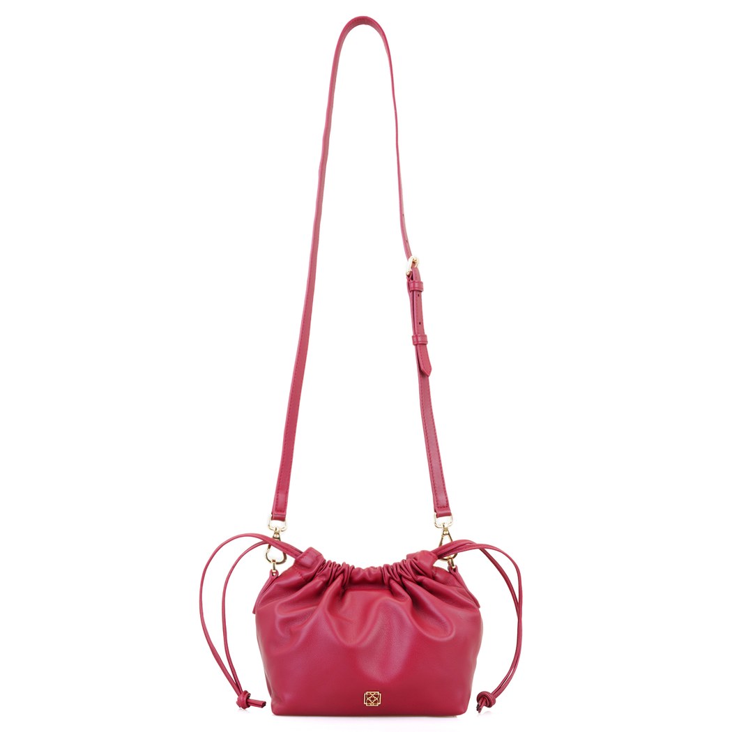 Maria Kırmızı Kadın Deri Omuz Çantası