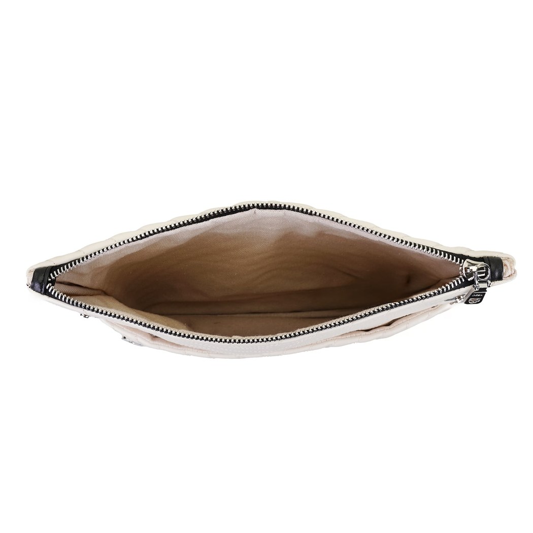 Marisa Bej Kadın Desenli Portföy Çanta