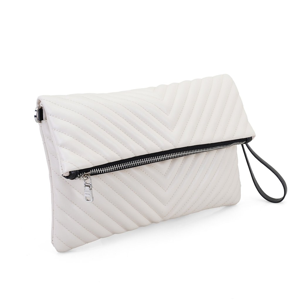 Marisa Bej Kadın Desenli Portföy Çanta