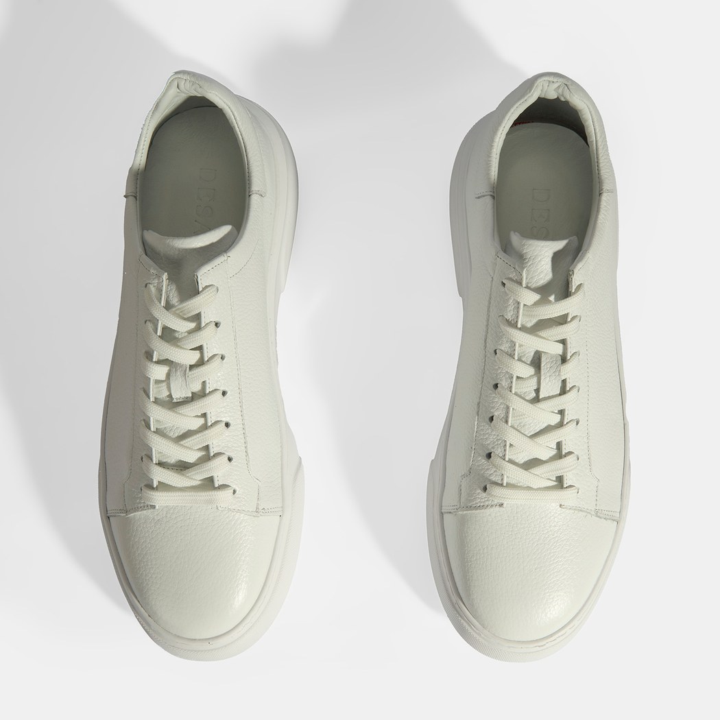 Marlon Beyaz Erkek Deri Günlük Ayakkabı