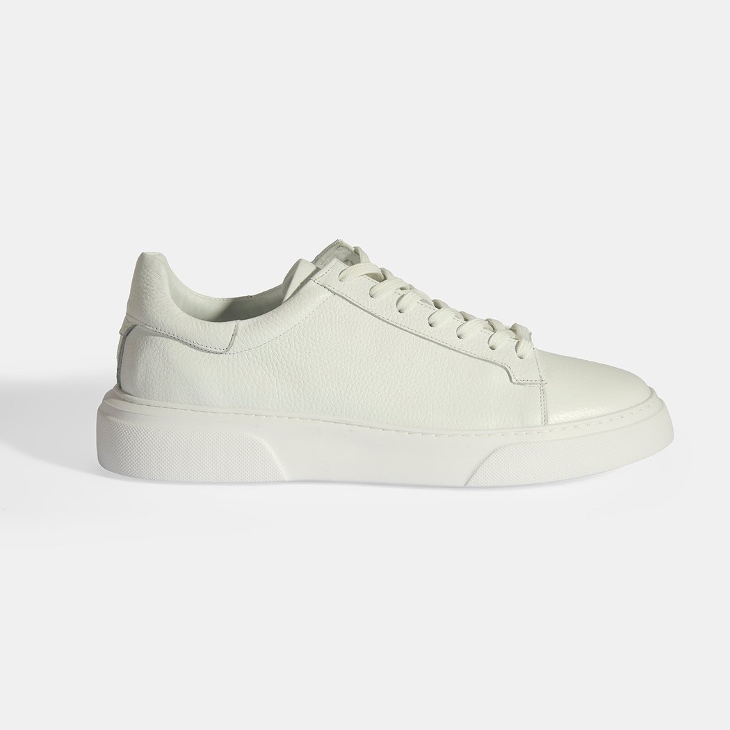 Marlon Beyaz Erkek Deri Günlük Ayakkabı