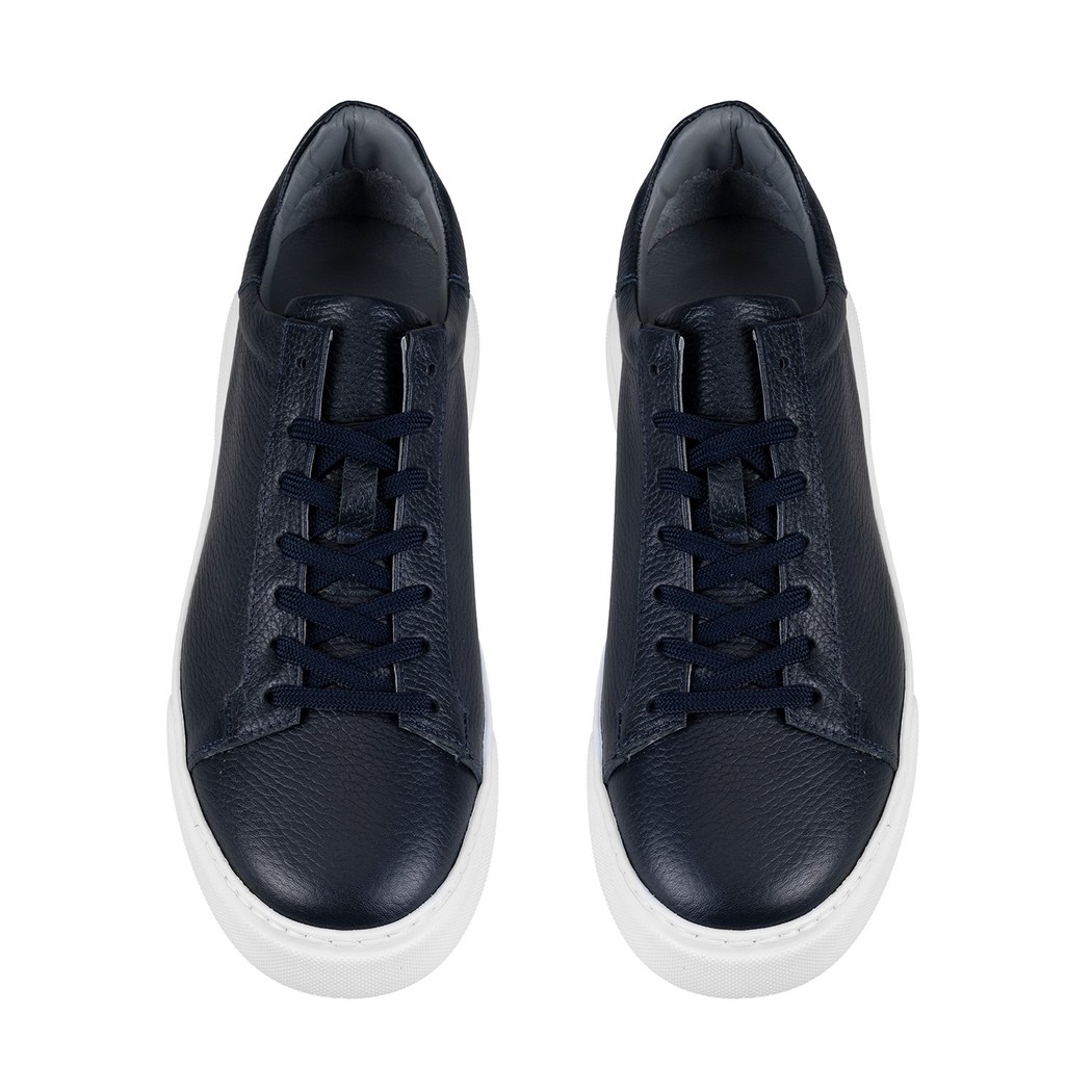 Marlon Lacivert Erkek Deri Günlük Ayakkabı