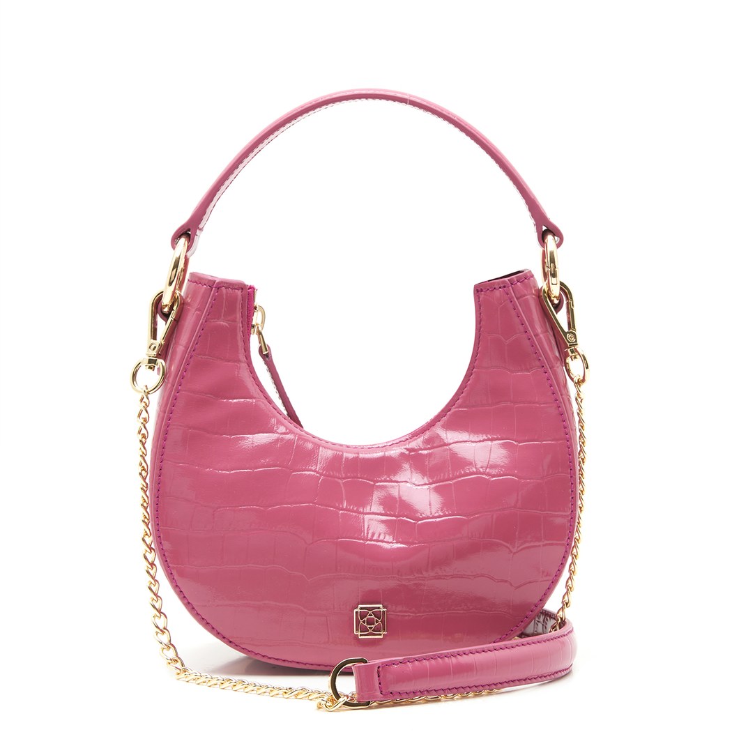 Marvel Fuşya Kadın Deri El Çantası