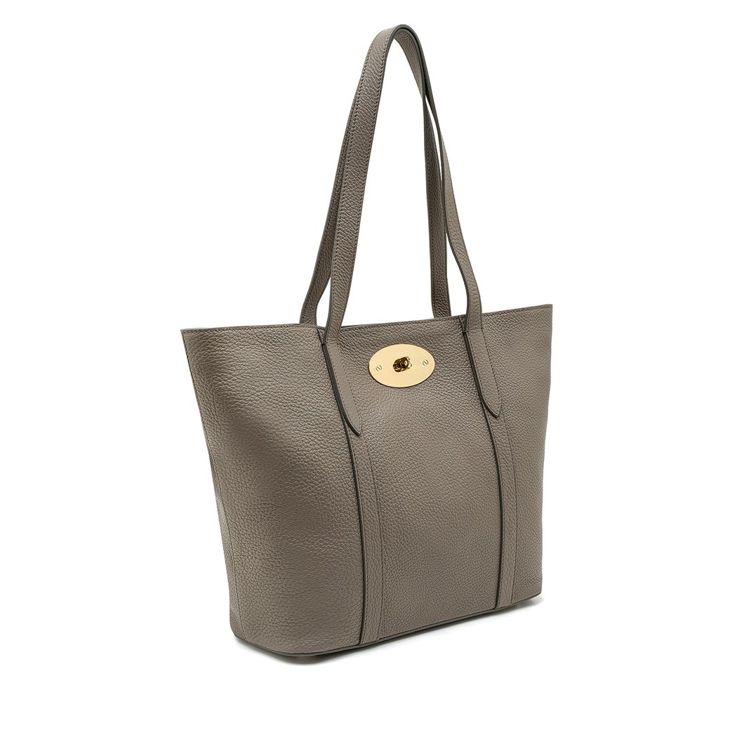 Mary Gri Kadın Deri Alışveriş Çantası