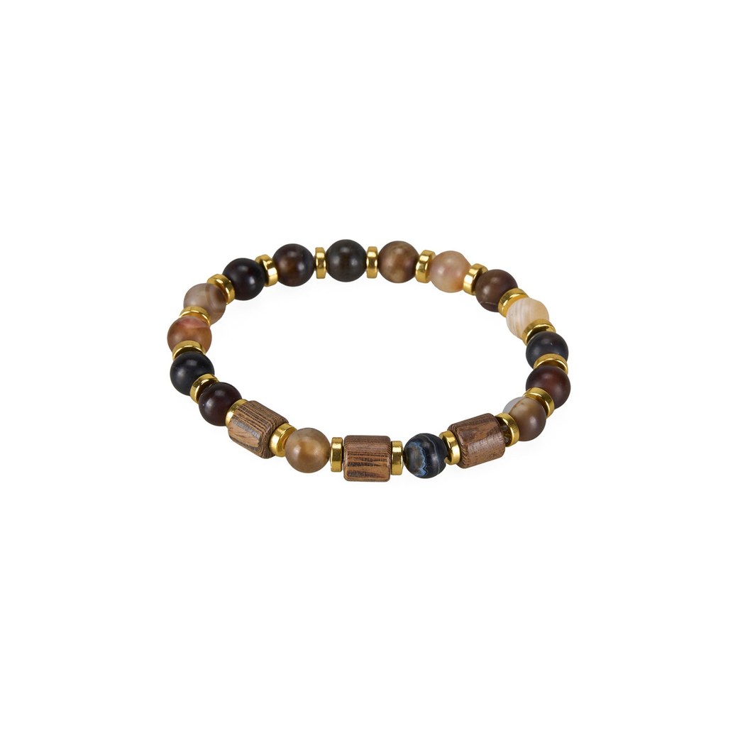 Mat Akik Doğal Taşlı Kadın Bileklik