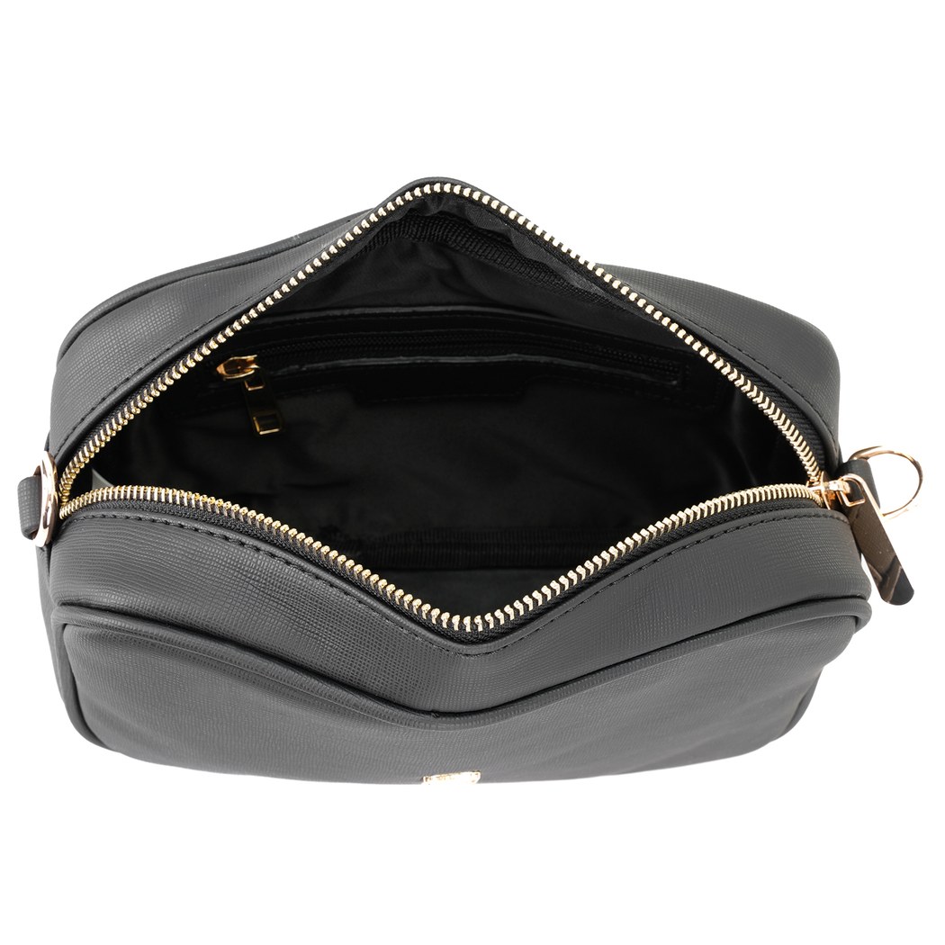 Matin Siyah Kadın Postacı Çantası