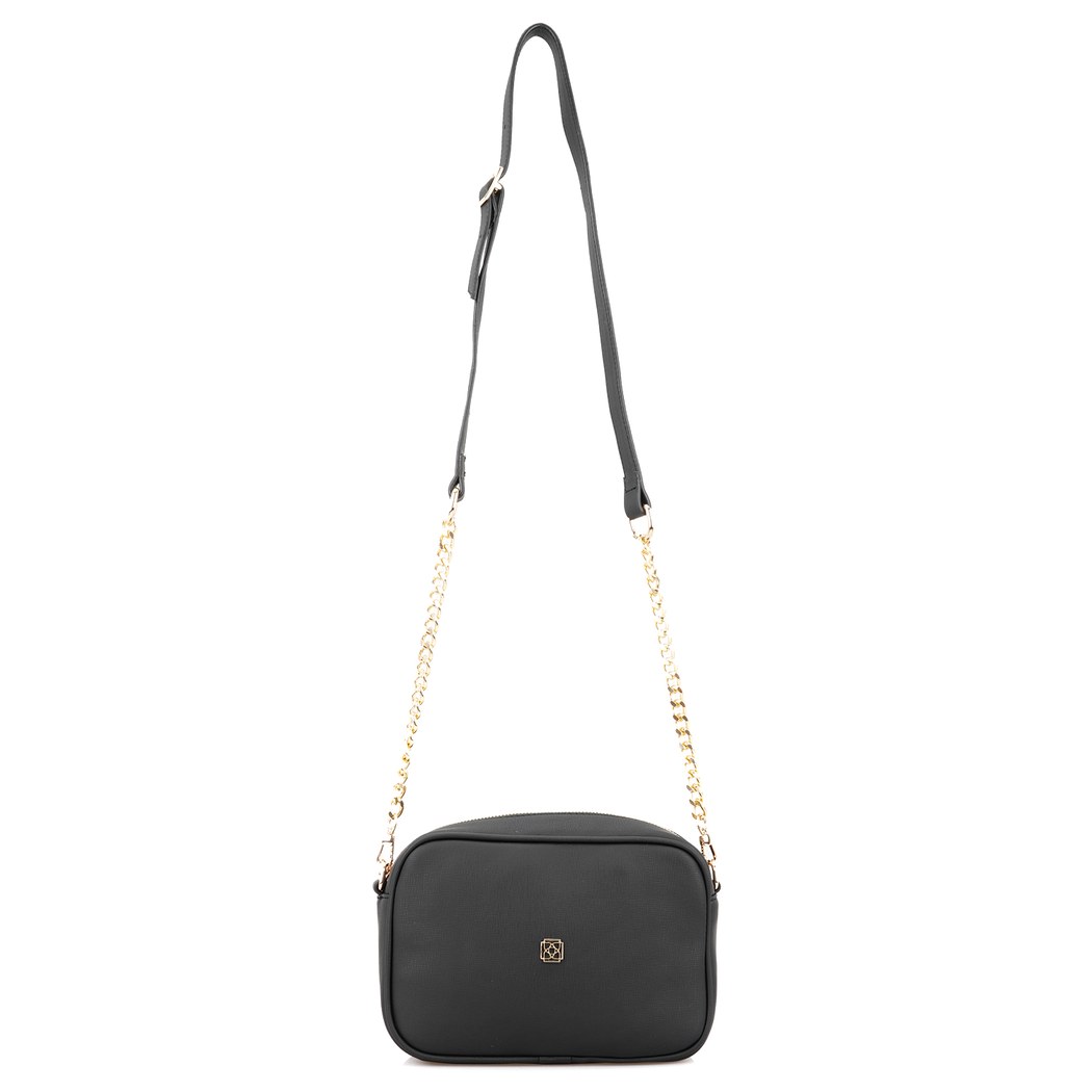 Matin Siyah Kadın Postacı Çantası