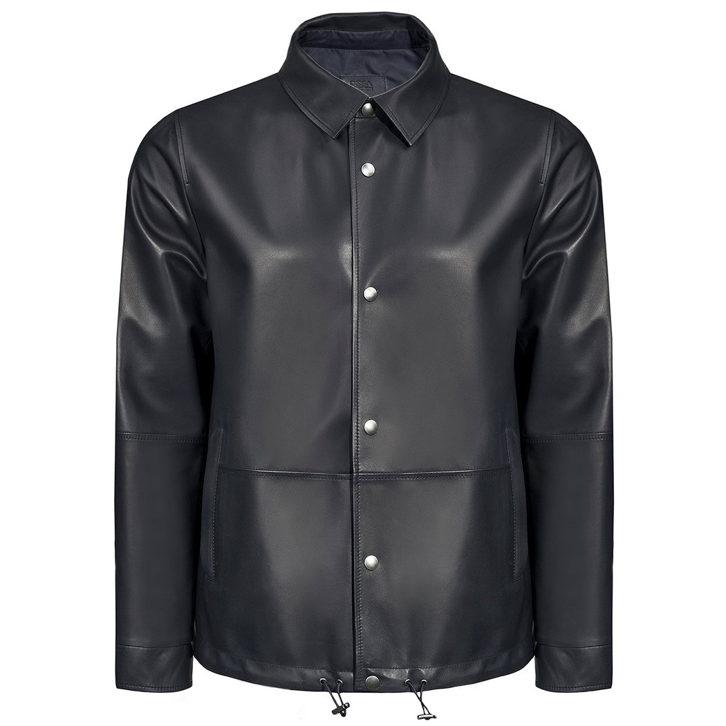Mauro Erkek Çift Taraflı Deri Ceket