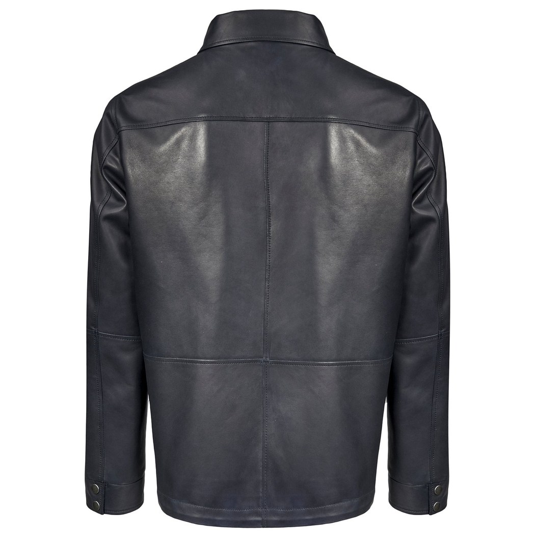 Mauro Erkek Çift Taraflı Deri Ceket