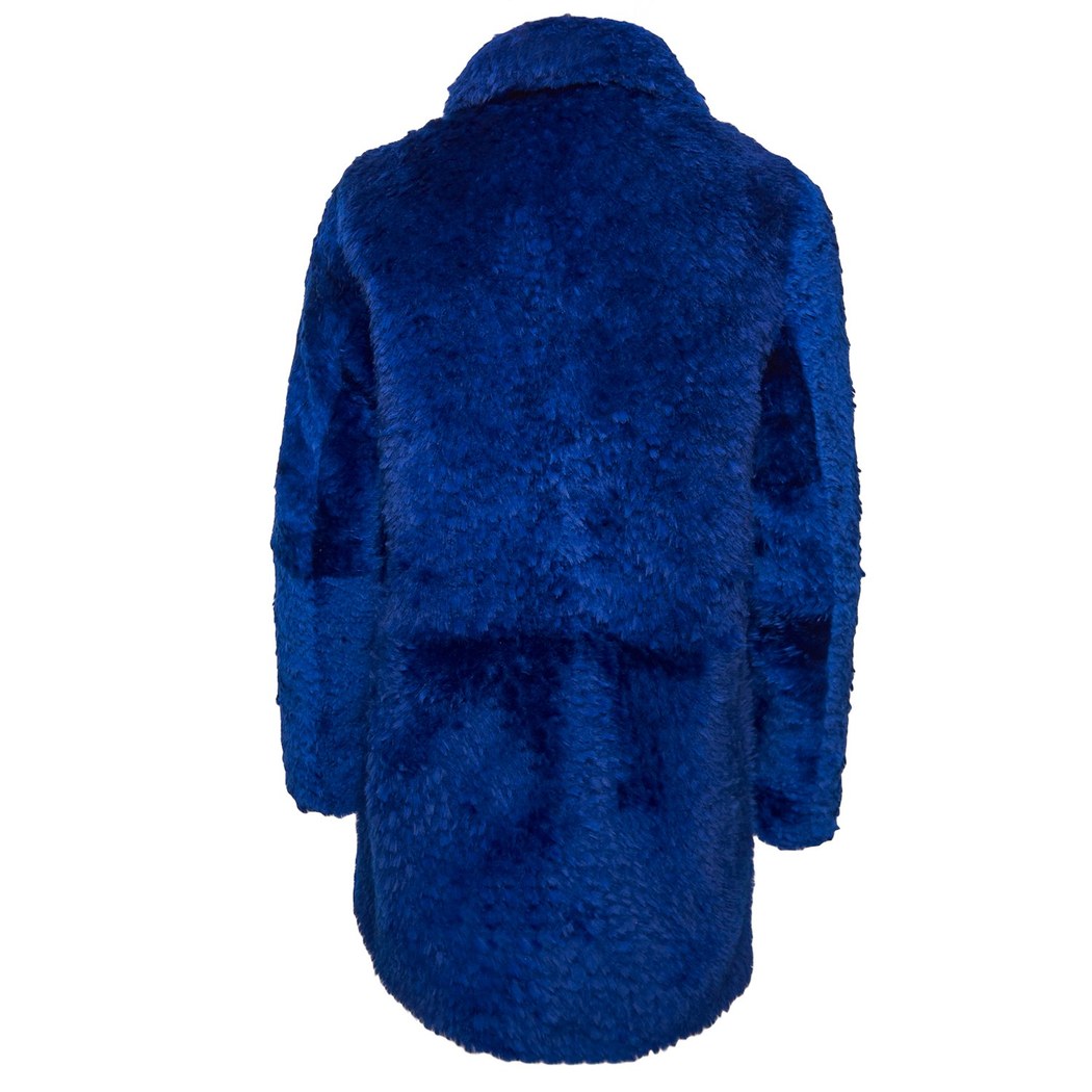 Mavi Clara Kadın Kürk Kaban