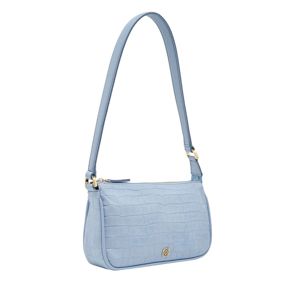 Mavi Dativ Kadın Deri Omuz Askılı Çanta