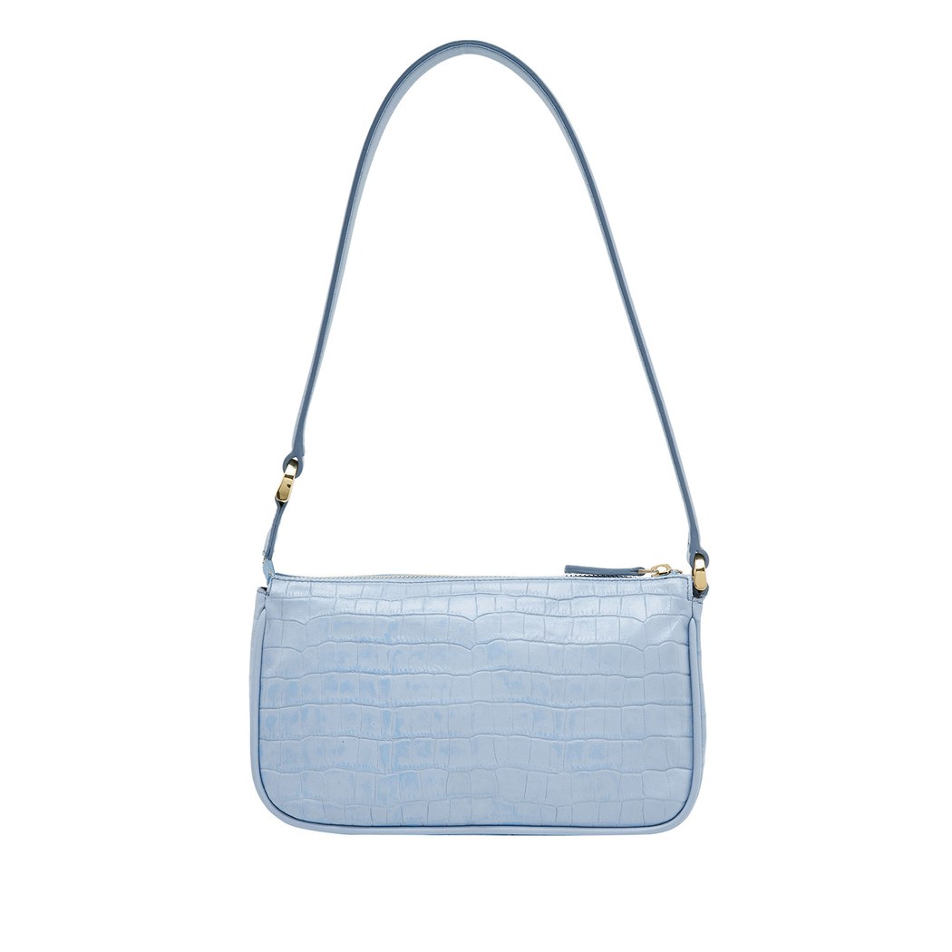Mavi Dativ Kadın Deri Omuz Askılı Çanta