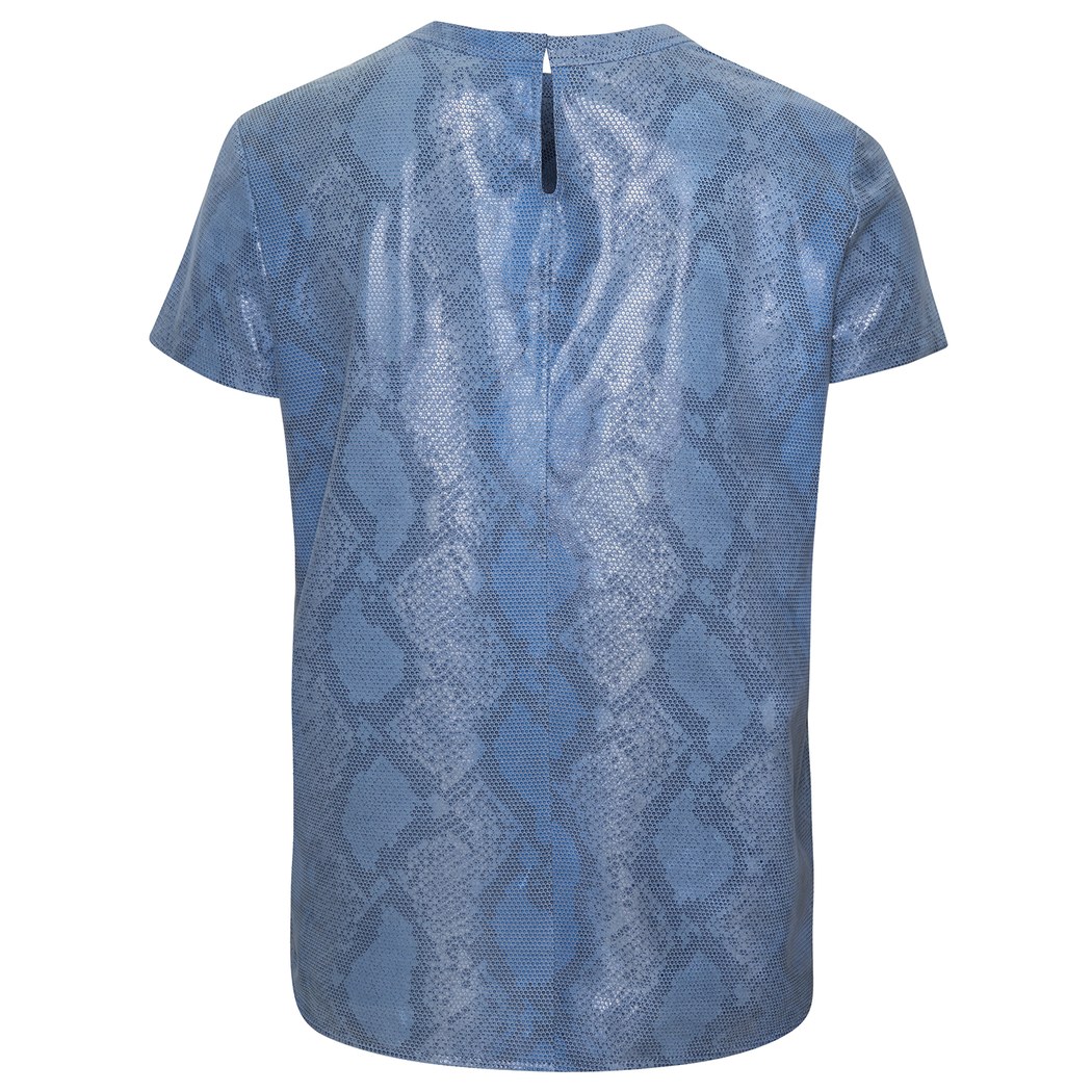 Mavi Grazia Kadın Deri Bluz