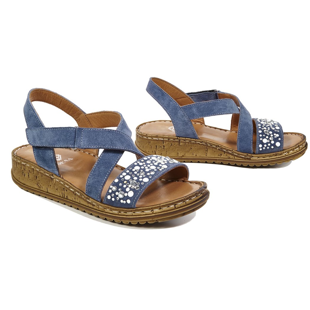Mavi Laurel Kadın Deri Sandalet