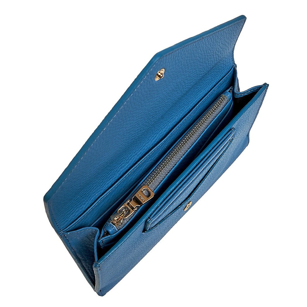 Mavi Zarf Kadın Deri Cüzdan